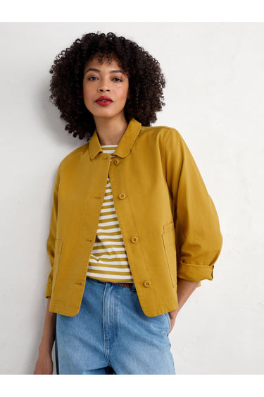 Seasalt Coombe Lane Cotton Jacket in Chamomile