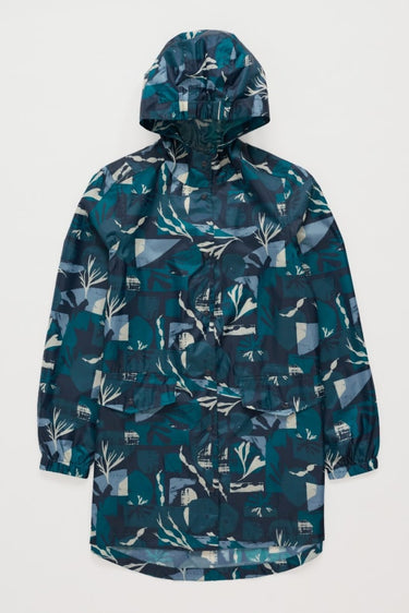 Seasalt Pack-It Waterproof Jacket in Marine Forms Lake