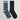 GANT Mens 2 pack Socks Barstripe & Solid - Denim Blue Melange