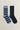 GANT Mens 2 pack Socks Barstripe & Solid - Denim Blue Melange