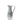Ornamental METAL TALL JUG WITH EMBOSSED FOREST CHRISTMAS SCENE