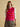 Joules Holly Knitted Crew Neck Vest in Pink/Red Stripe