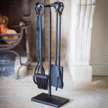 Fireside Set of 4 Tools - Wrought Iron