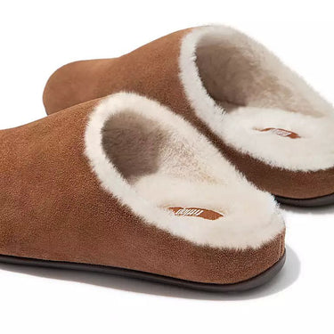 FitFlop Chrissie Shearling Suede Slippers