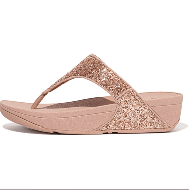 Fitflop Lulu Glitter Toe-Post Sandals