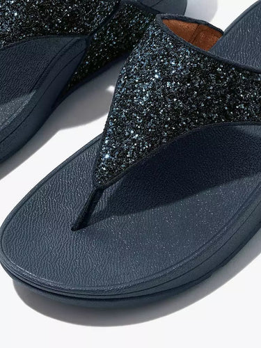 Fitflop Lulu Glitter Toe-Post Sandals