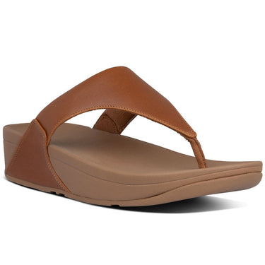 FitFlop Lulu Leather Toe-Post Sandals