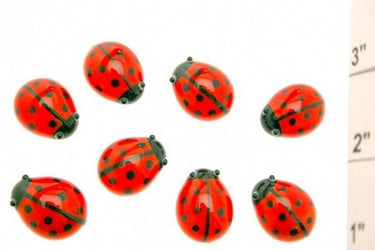 Glass Ladybug Mini Ornament