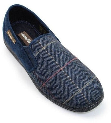 Goodyears Men's Harrison Slipper in Navy or Grey