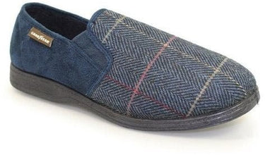 Goodyears Men's Harrison Slipper in Navy or Grey