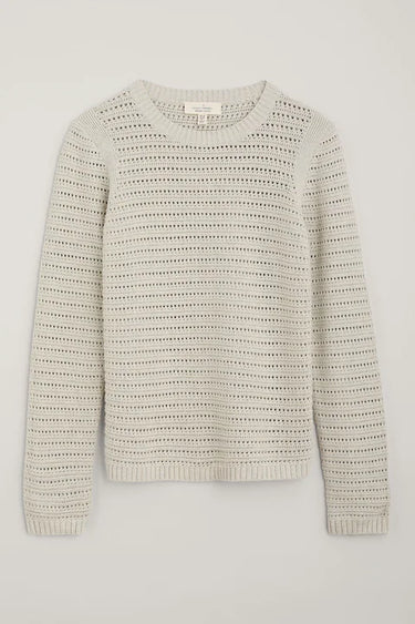 Seasalt Gull Rock Pointelle Knit Jumper