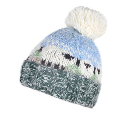 Hazy Sheep Bobble Beanie