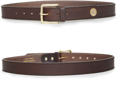 Hicks & Hides Campden Farmer Belt/tip/brown