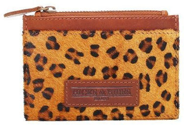 Hicks & Hides Leopard Coin Purse