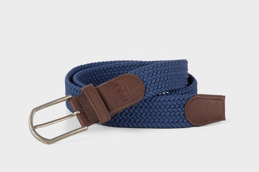 Ibex Repreve 9510 Stretch Woven Belt in Slate Blue