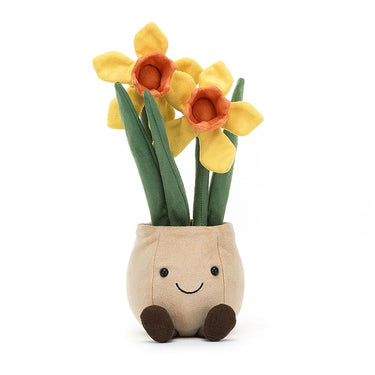 Jellycat Amuseable Daffodil Pot Soft Toy