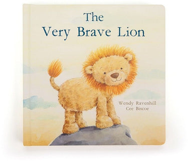 Jellycat The Very Brave Lion Book