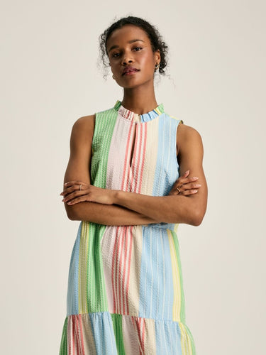 Joules Dolcie Seersucker Maxi Dress