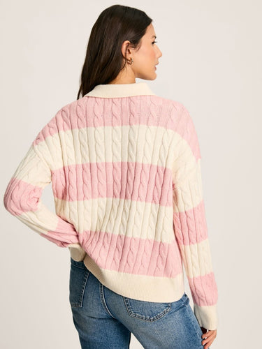 Joules Love All Cable Knit Jumper