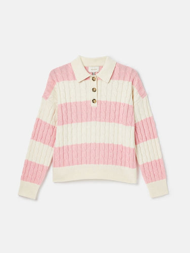 Joules Love All Cable Knit Jumper