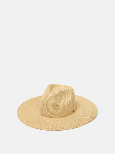 Joules Seville Natural Straw Fedora Hat