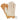 Ladies Tan Leather Driving Glove with Crochet Backing