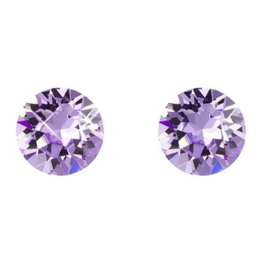 Lila J1329 Diamond Shaped Tanzanite coloured Stud Earrings