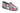 Lunar Grey Floral Print Full Slipper