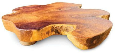 Masaki Root Mushroom Serving Board With Feet