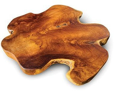 Masaki Root Mushroom Serving Board With Feet