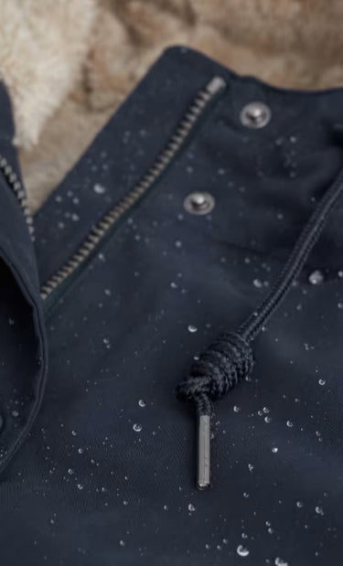 Seasalt Plant Hunter Waterproof Parka Coat 'Midnight'