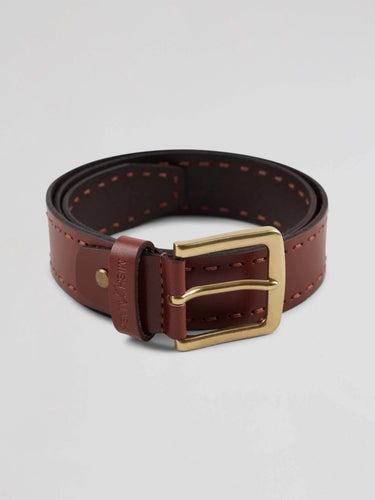 Mish Mash Fixed Leather Men's Jean Belt