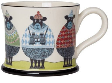 Moorland Pottery Woolly Ramblers Mug