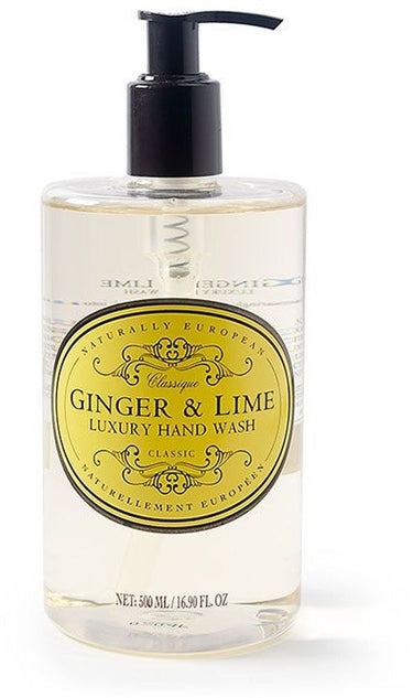 Naturally European Ginger & Lime Hand Wash 500ml