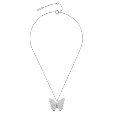 Olivia Burton Butterfly Silver Necklace