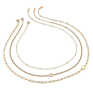 Olivia Burton Classic Illusion Gold Stacking Necklace