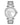 Olivia Burton Floral T-Bar White & Silver Bracelet Watch