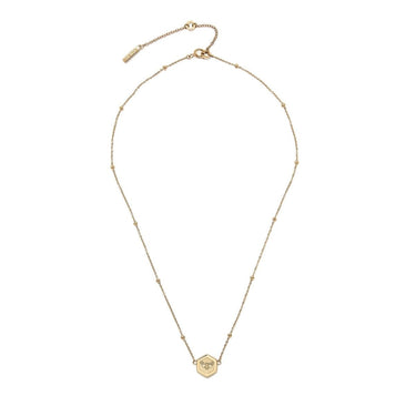 Olivia Burton Minima Bee Gold Pendant Necklace