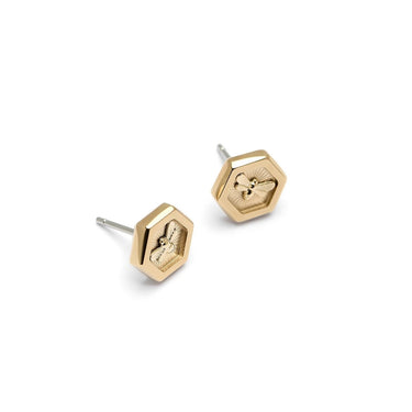 Olivia Burton Minima Bee Gold Stud Earrings