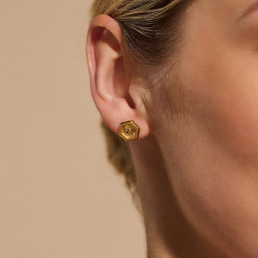 Olivia Burton Minima Bee Gold Stud Earrings