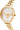 Olivia Burton Mother Of Pearl Demi Dial Gold Bracelet Watch