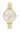 Olivia Burton Mother Of Pearl Demi Dial Gold Bracelet Watch