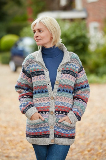 Pachamama Finisterre Cardigan in Oatmeal