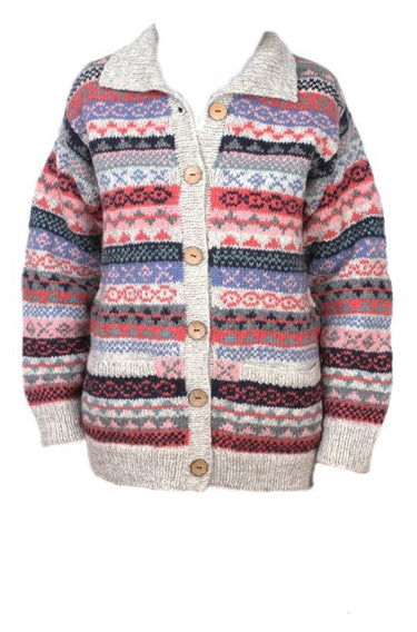 Pachamama Finisterre Cardigan in Oatmeal