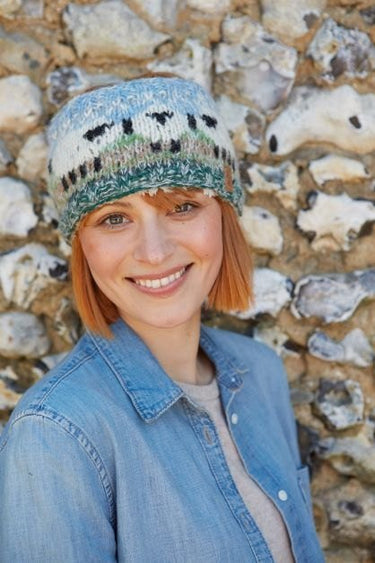 Pachamama Hazy Sheep Headband (Sherpa Fleece Lining)