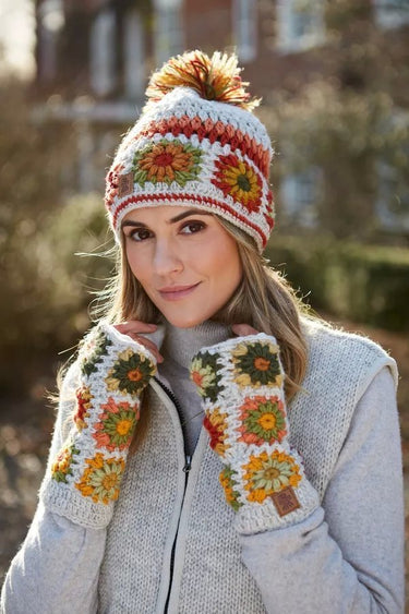 Pachamama Woodstock Bobble Beanie