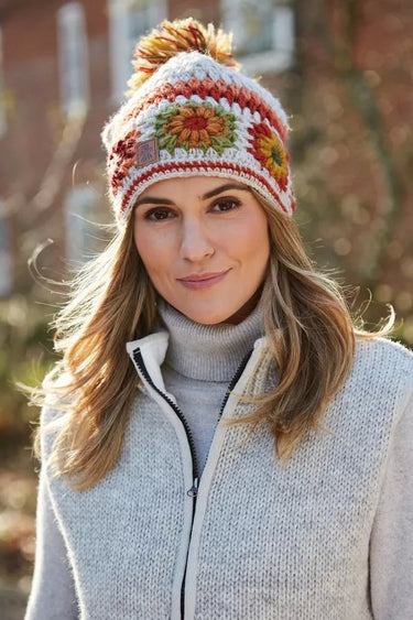 Pachamama Woodstock Bobble Beanie