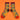 POWDER - Autumn Leaves Ankle Socks Tangerine