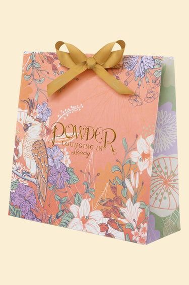 Powder Cami Vintage Floral Pyjamas in Ink - Medium