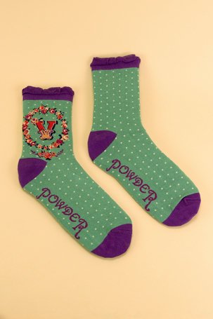 Powder Letter A-Z Socks